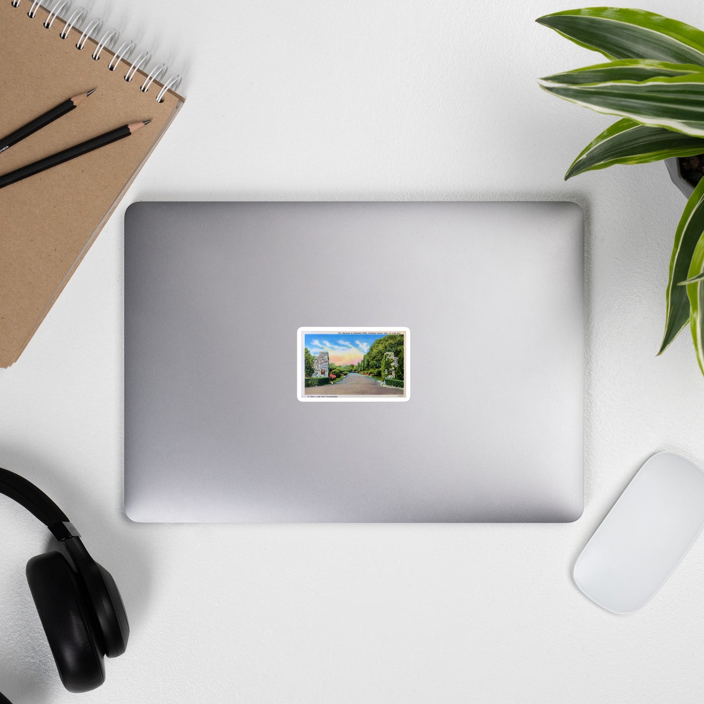 Catawba Island Cliffs Postcard Sticker