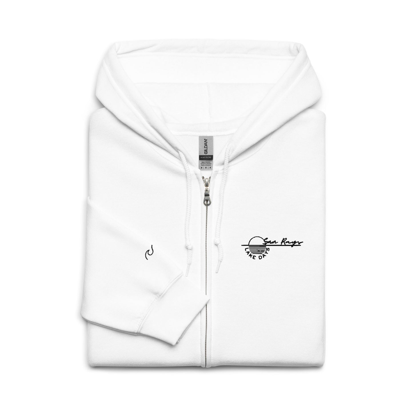 Sun Rays Lake Days Zip Up Hoodie