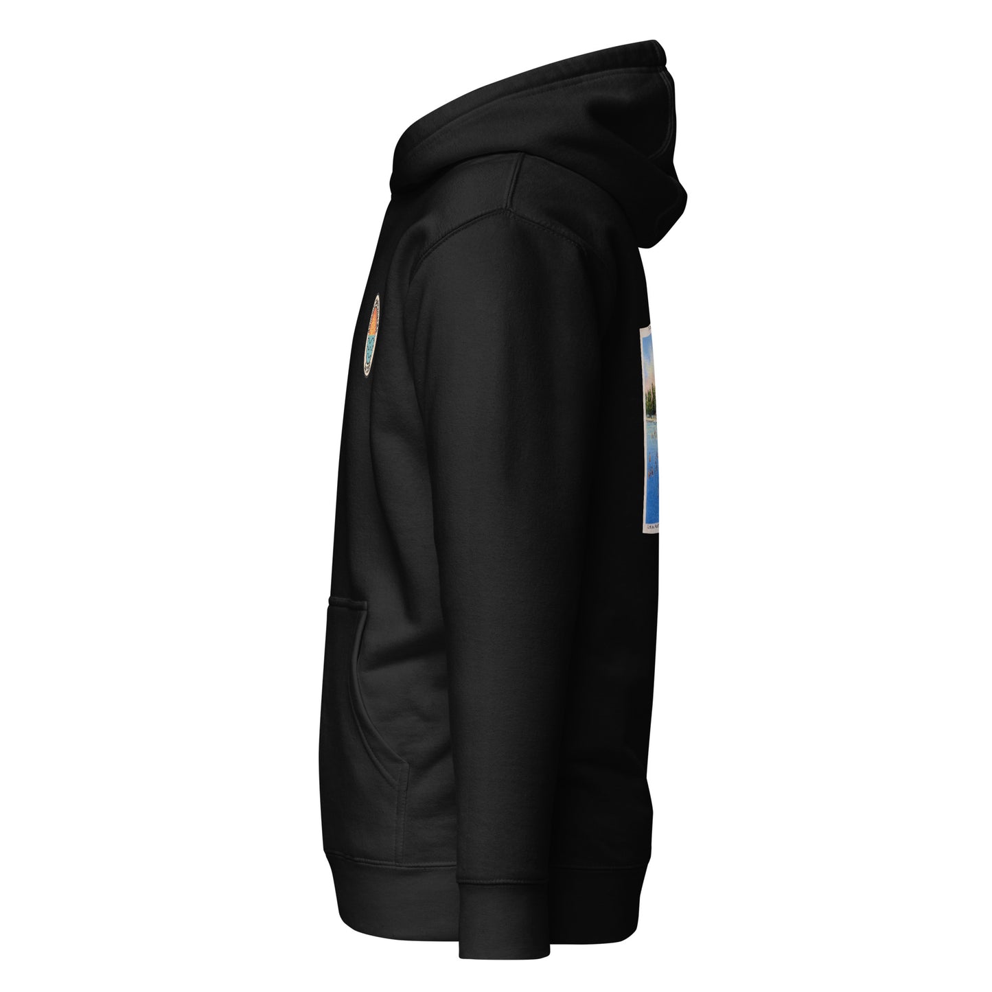 Gem Beach Postcard Hoodie