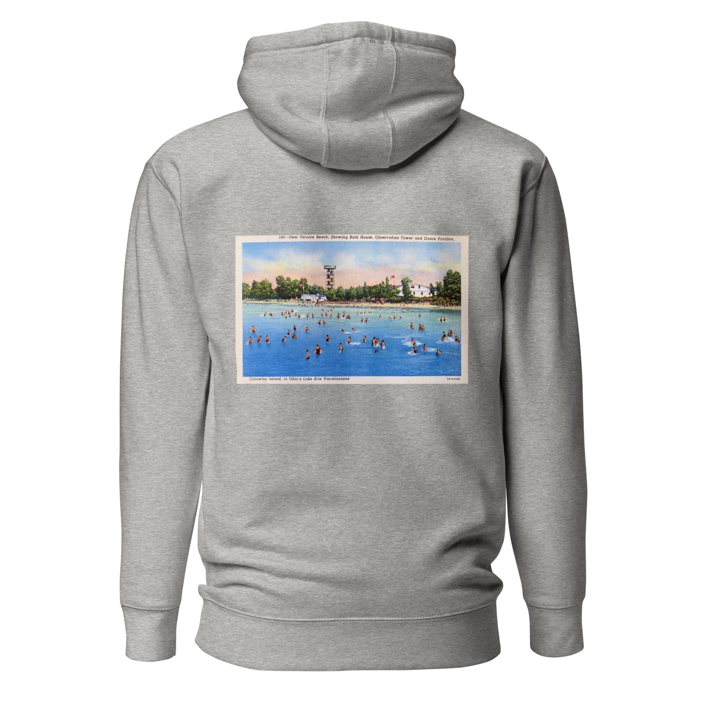 Gem Beach Postcard Hoodie