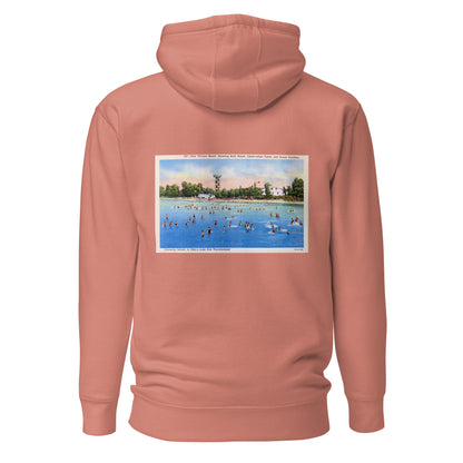 Gem Beach Postcard Hoodie