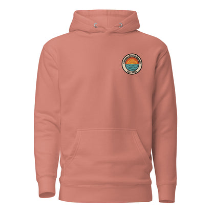 Gem Beach Postcard Hoodie