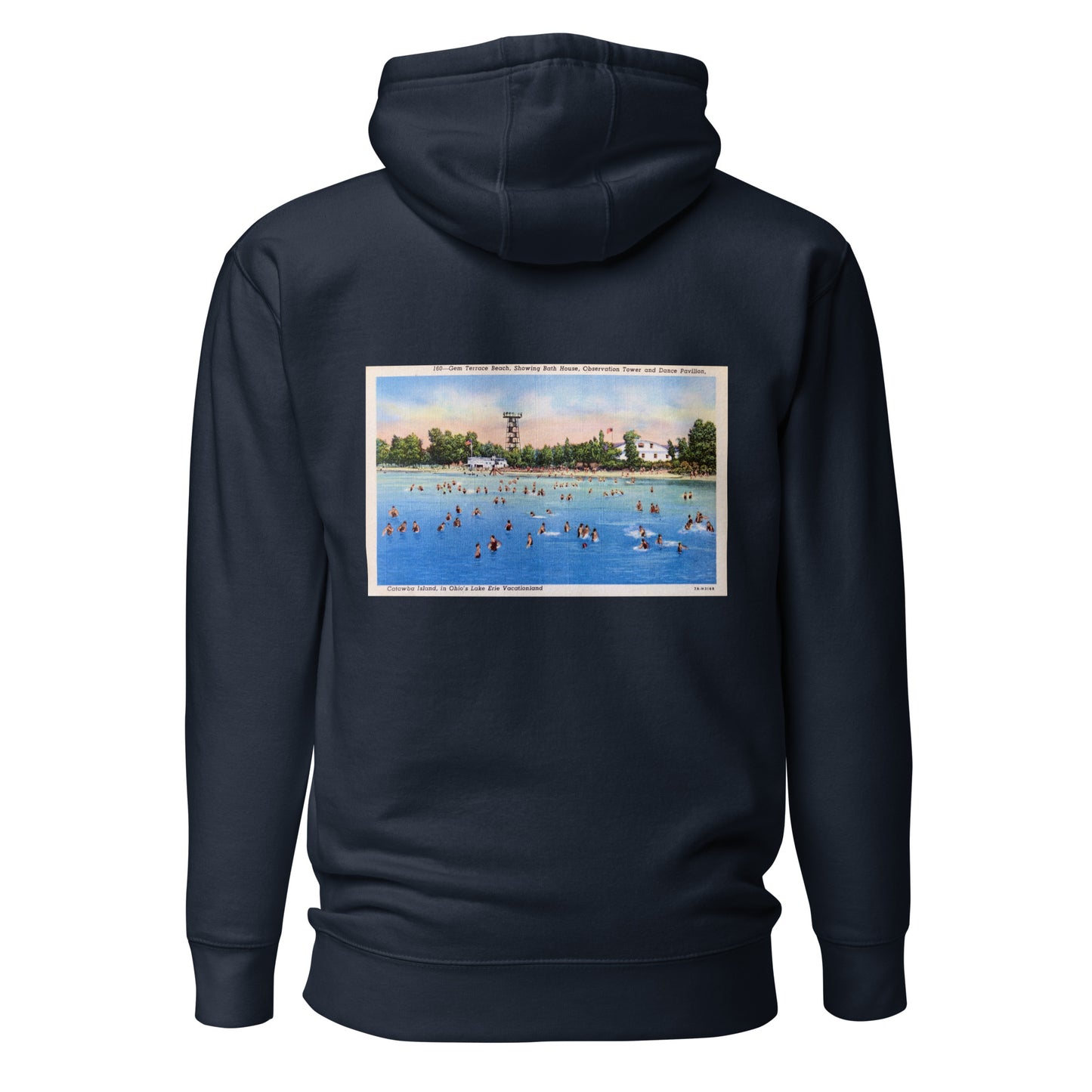 Gem Beach Postcard Hoodie