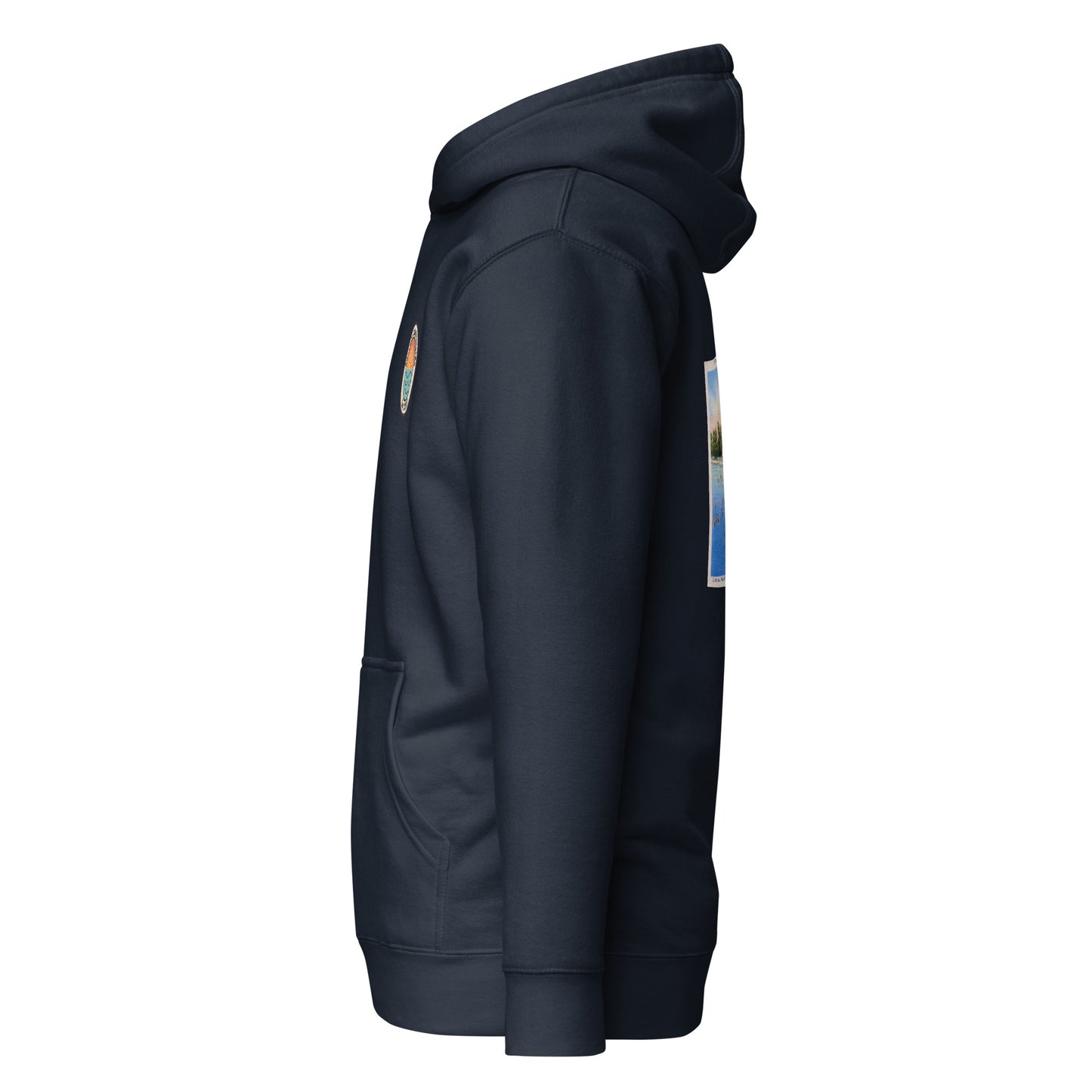 Gem Beach Postcard Hoodie