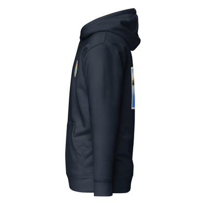Gem Beach Postcard Hoodie