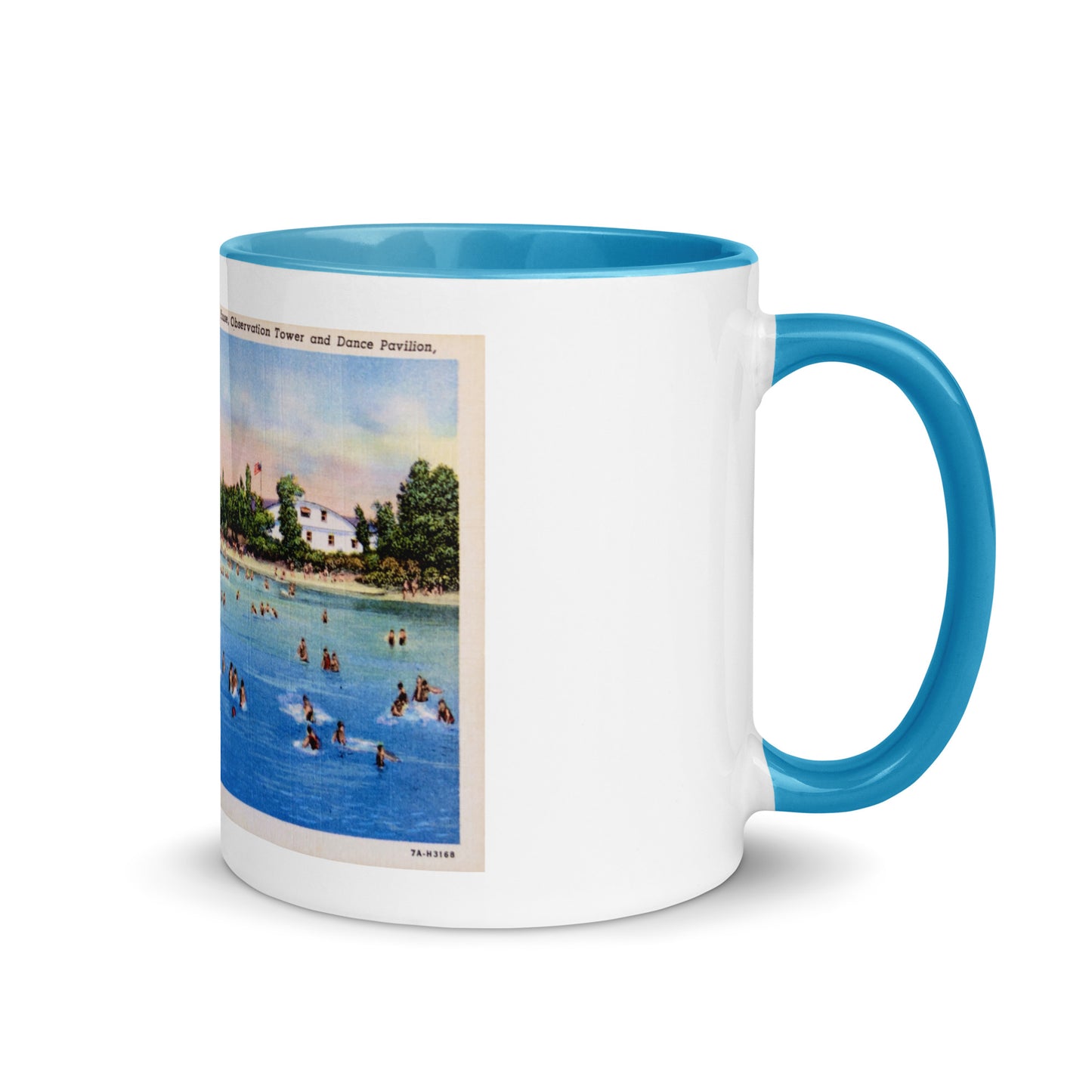 Gem Beach Postcard Mug